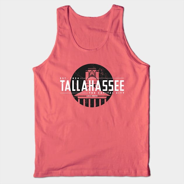 Tallahassee Florida - Capitol Building Tank Top by DMSC